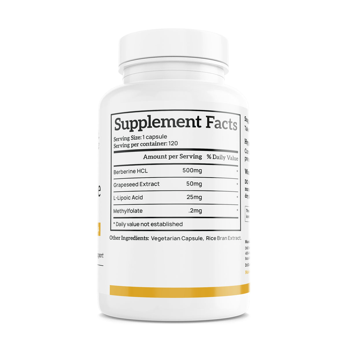 Berberine Blood Sugar & Metabolic Support