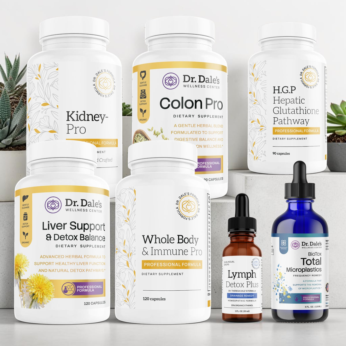 Dr. Dale's Master Environmental Detox Protocol Pack