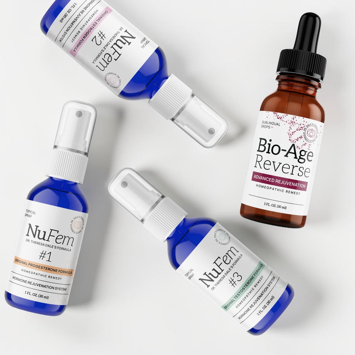 Female Hormone Balance & Rejuvenation Protocol Pack (Topical)