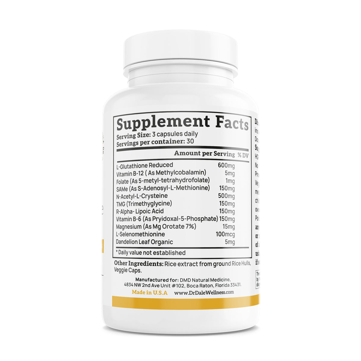 Liver Detox & Glutathione Support (Hepatic Glutathione Pathway)