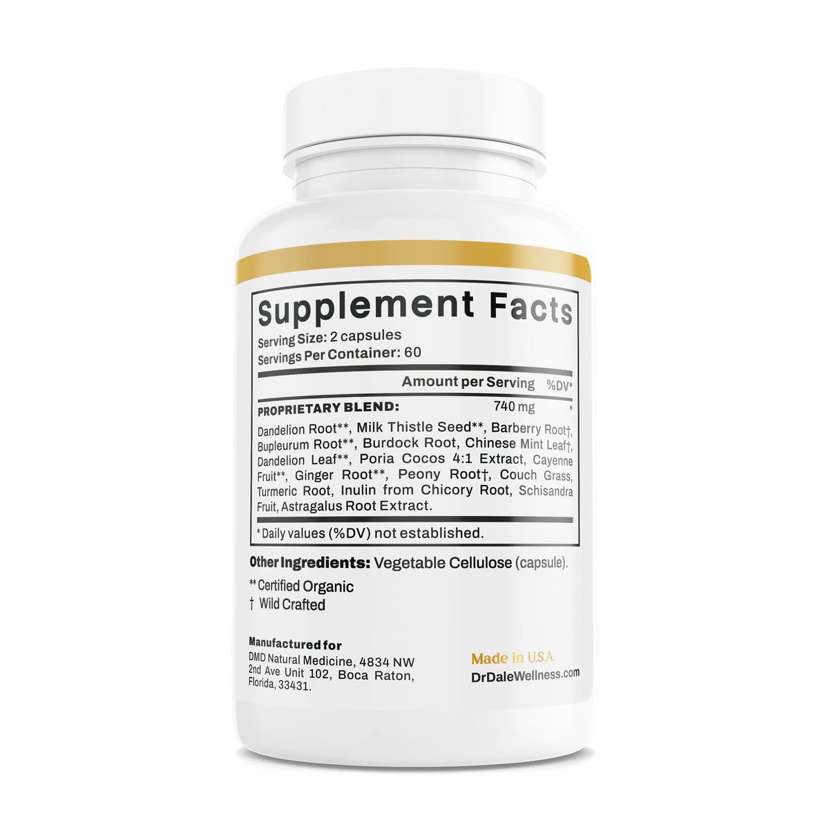 Liver Support & Detox Balance (Liver Pro)