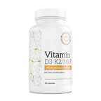 Vitamin D3-K2/MK7: Calcium Balance, Bone & Immune Support