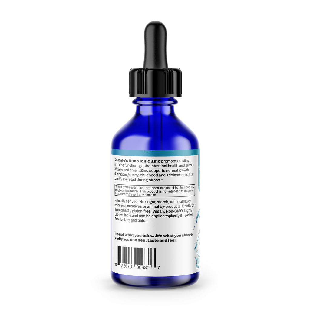 Nano Ionic Zinc: Immune Defense & Cellular Repair Support