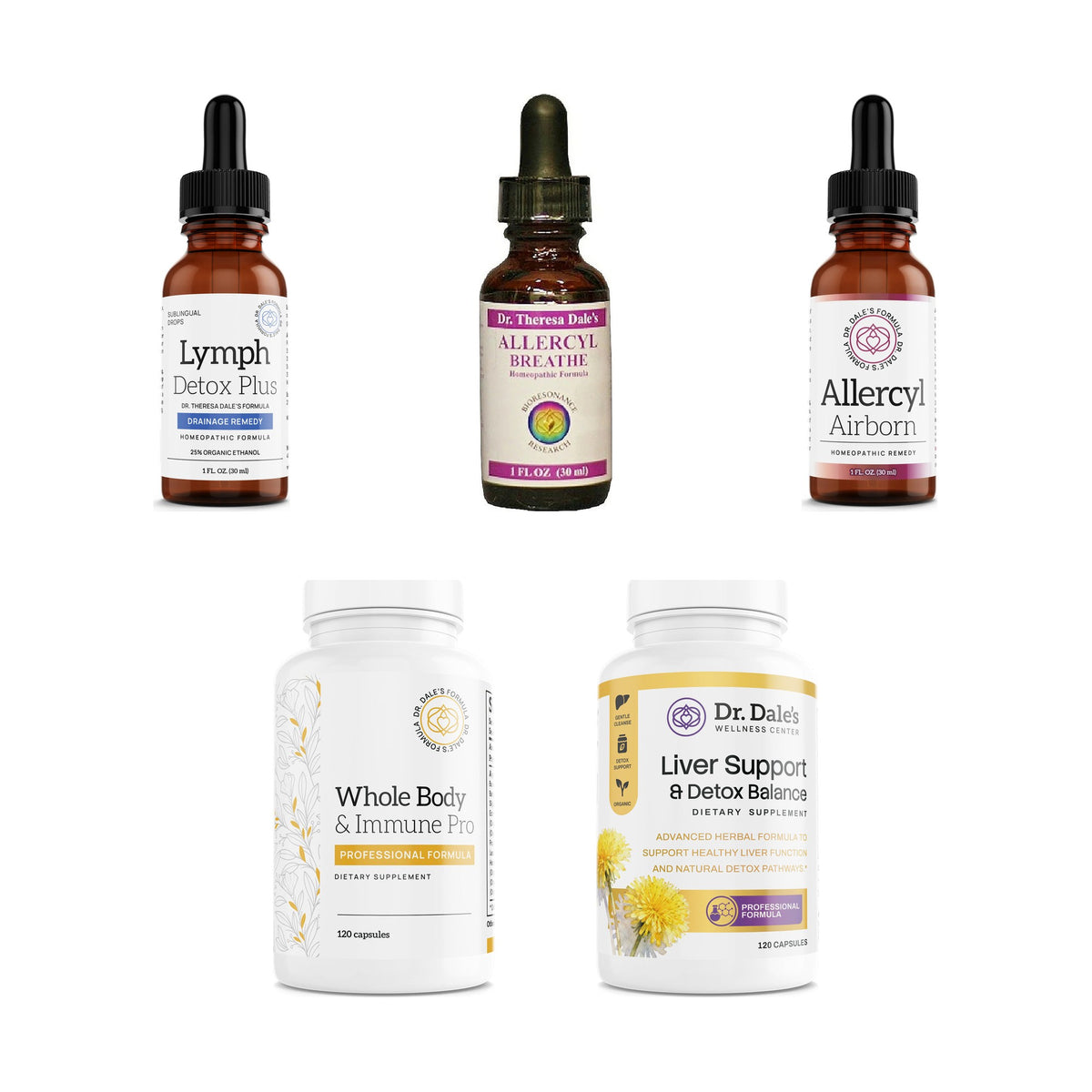 Allergy Season Protocol Pack contents