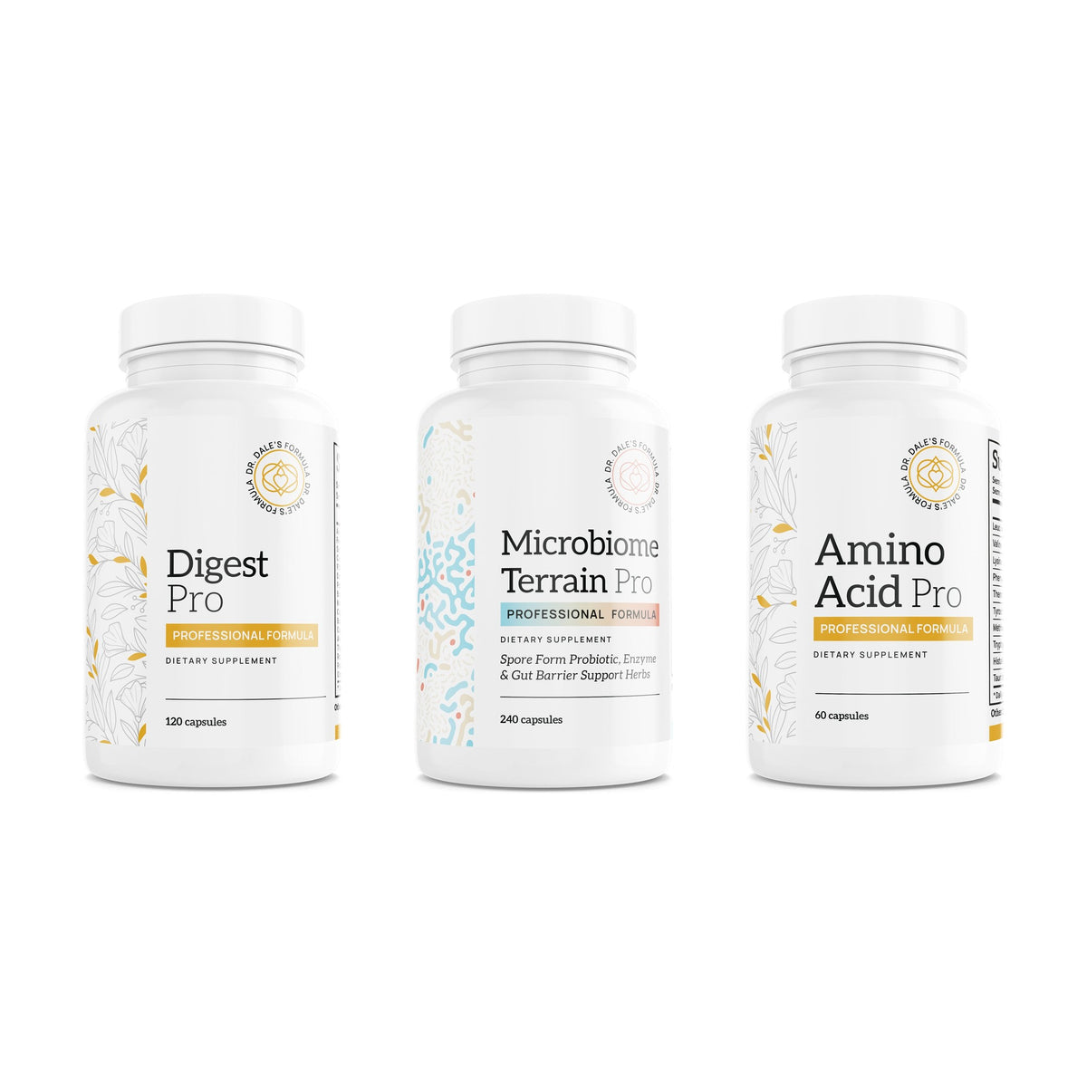 Bloating, Gas and Relief Maintenance Pack contents