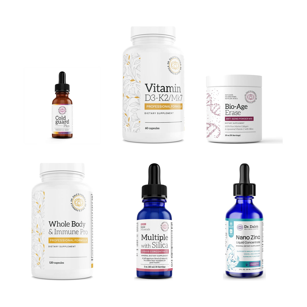 Cold and Flu Protocol Pack contents