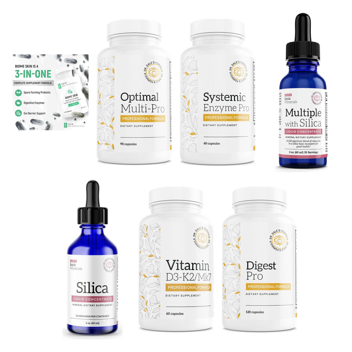 Eczema & Psoriasis Skin Maintenance Pack contents