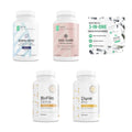 Eczema and Psoriasis Skin Support Protocol Pack contents