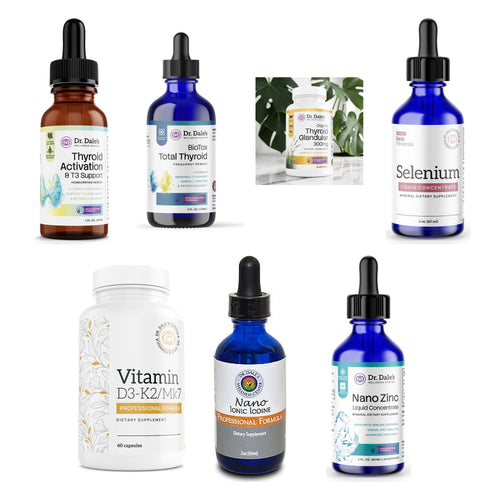 Thyroid Balance & Metabolic Support Protocol Pack contents