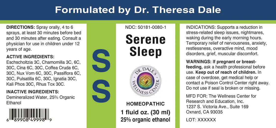 Serene Sleep - FINAL CLOSEOUT
